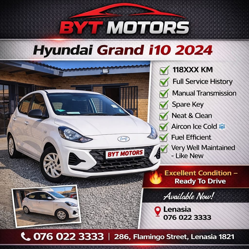 
								2024 Hyundai Grand i10 – 118,000KM | Full Service History | Like New full									