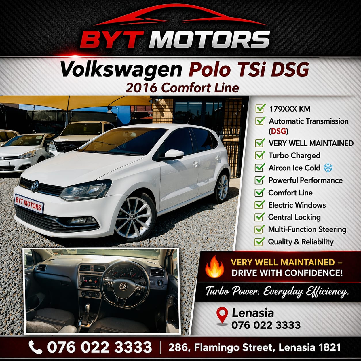 
								VW POLO 1.2 TSi Automatic 2016 full									